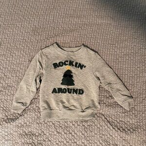 Little Sleepies Grey 'Rockin' Around' Holiday Sweatshirt